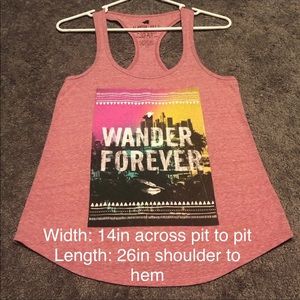 5️⃣ NWOT! Glamour Kills racer back graphic tank